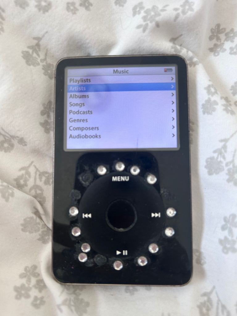 Apple iPod Classic 30GB – Black, Fair Condition