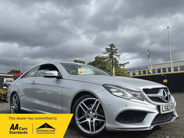 2013 Mercedes-Benz E Class E220 CDI AMG Sport 2dr 7G-Tronic COUPE Diesel Automatic