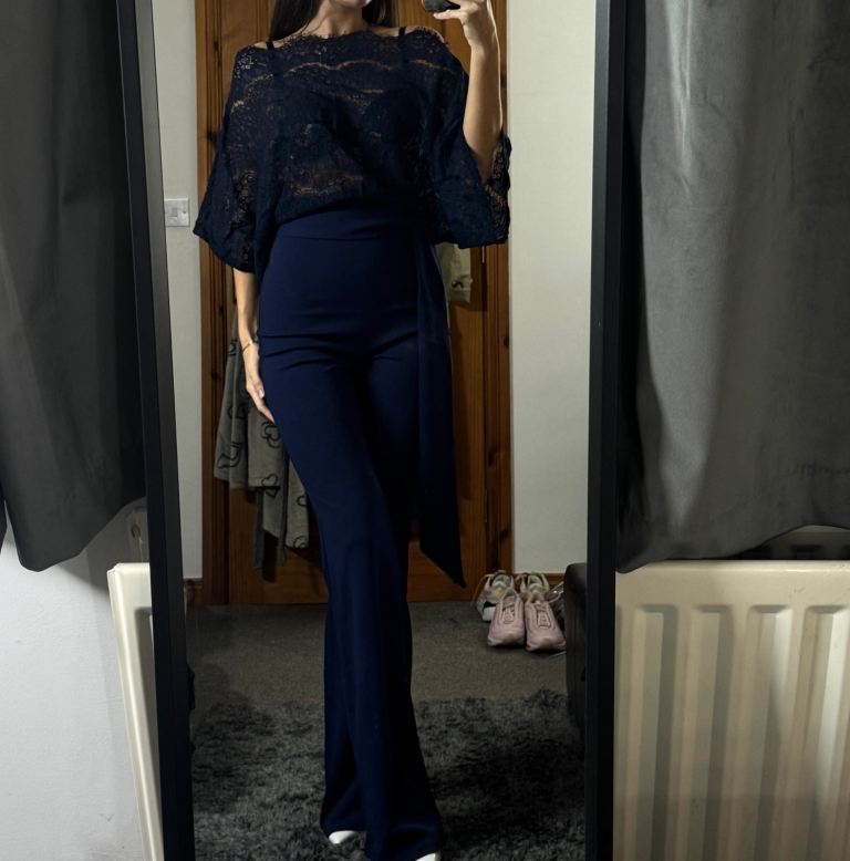 Navy Jumpsuit – Rag & Doll - Size 6, BRAND NEW WITH TAGS