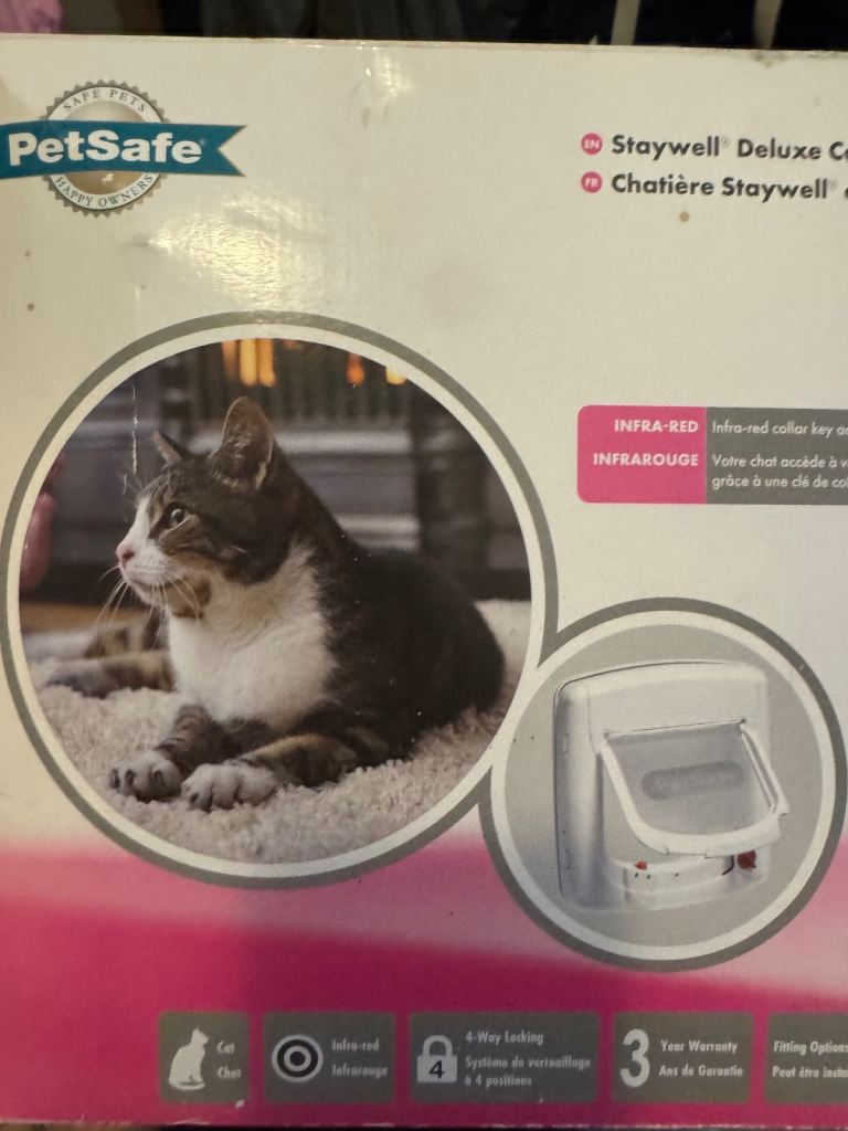 Cat door flap