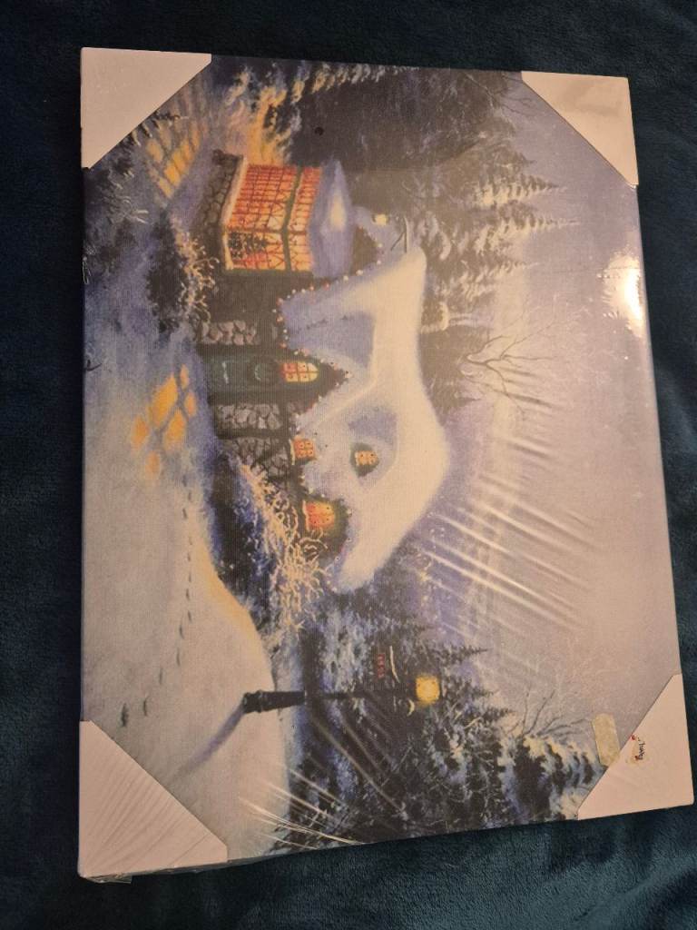 image for LED winter scene canvas