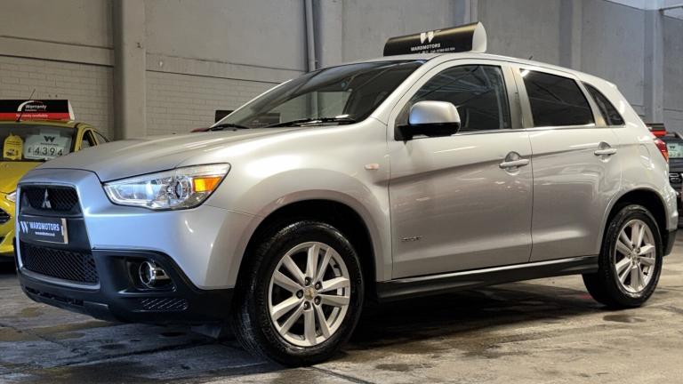 MITSUBISHI ASX 1.8 D ClearTec 3 Silver 4WD 5dr 10 STAMPS+CRUISE+HEATEDSEATS 2011