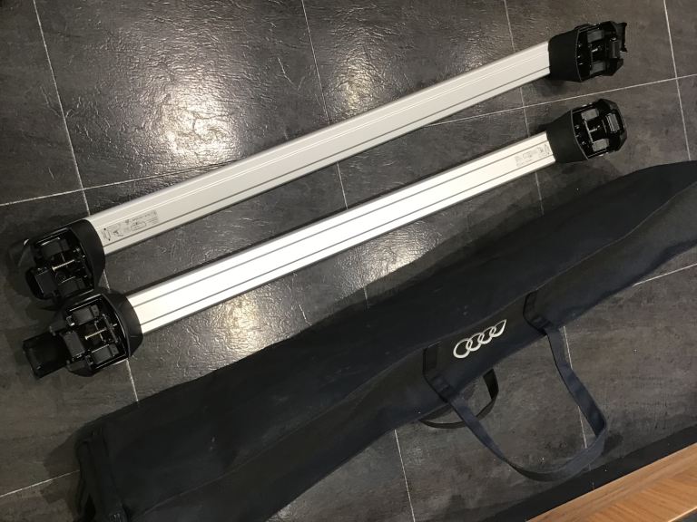 Audi roof bars. Brand new in carry bag. Never used.