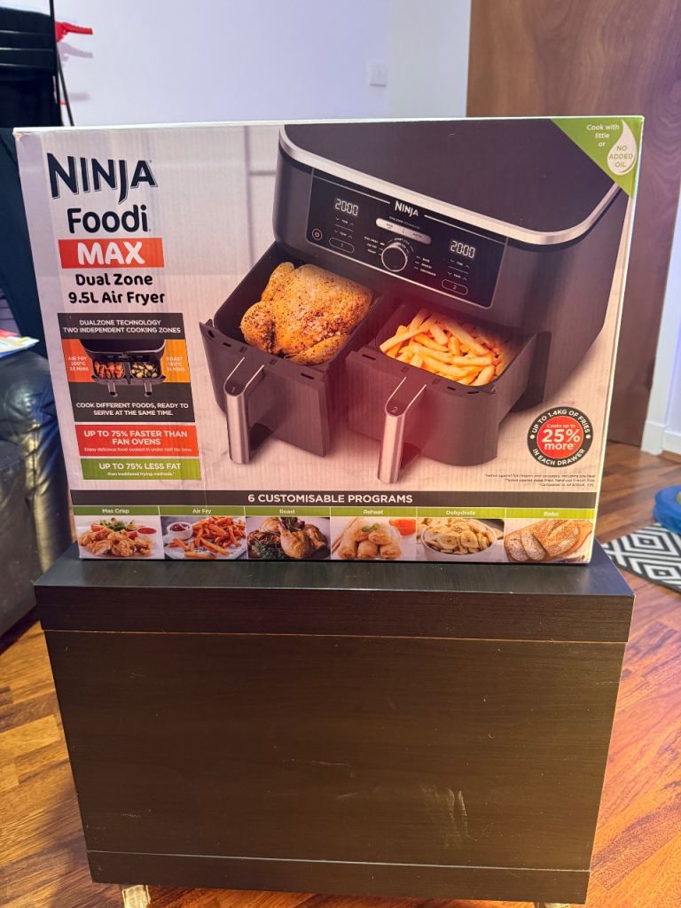 Ninja Foodi Max Dual Zone 9.5L Air Fryer