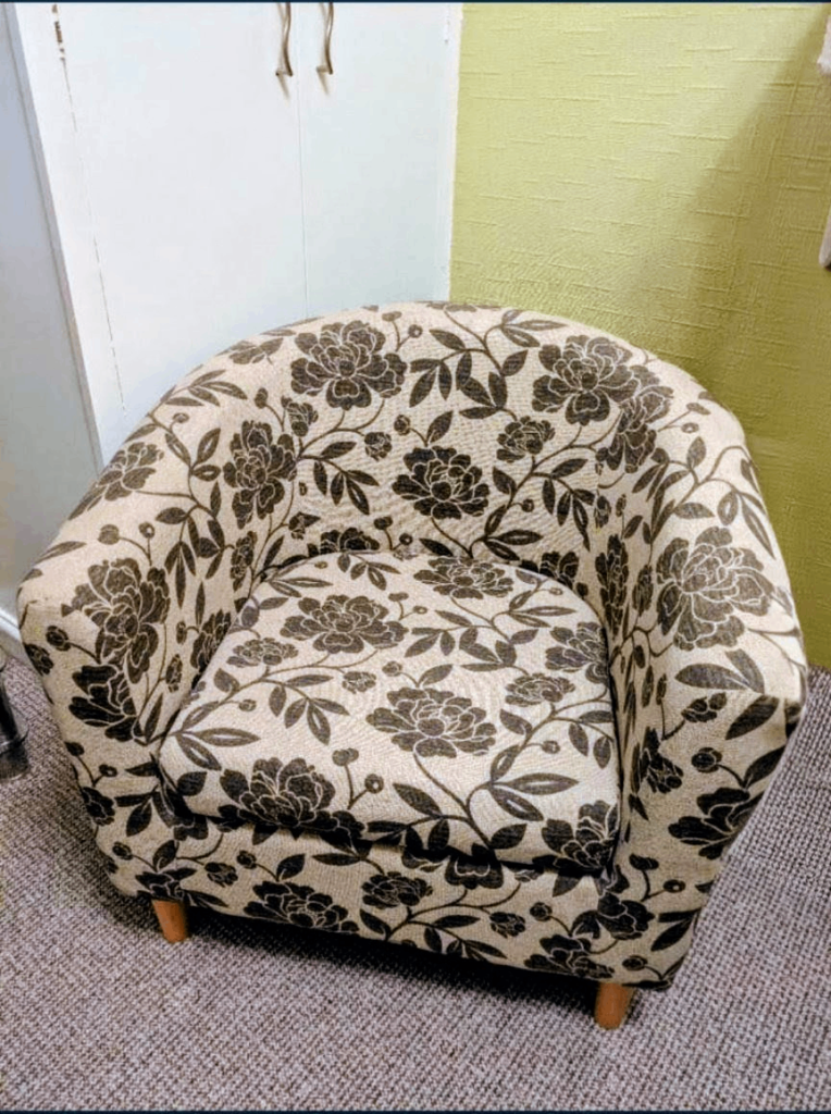 Floral Tub Chair