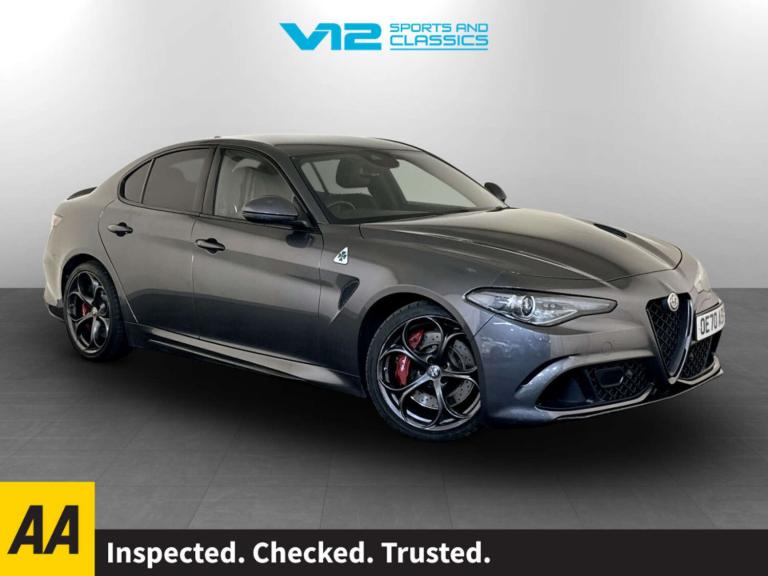 2020 Alfa Romeo Giulia 2.9 V6 BiTurbo Quadrifoglio 4dr Auto [ACC] SALOON PETROL Automatic