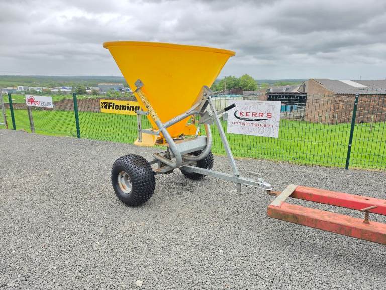 Quad atv jarmet fertiliser salt spreader 