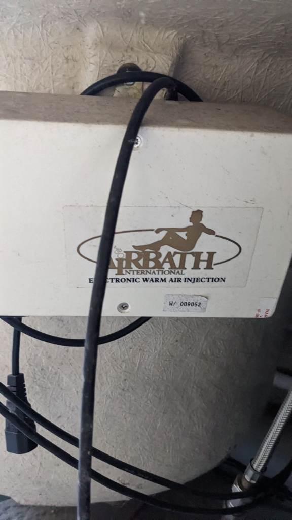 Air bath jacuzzi hydro bath 