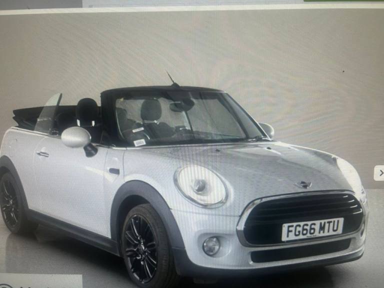 2016 MINI Convertible 1.5 Cooper 2dr CONVERTIBLE PETROL Manual