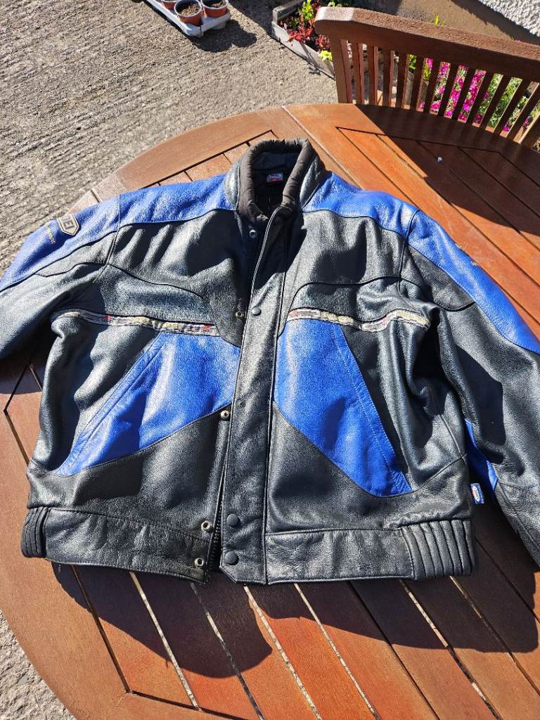 Shoei leather motorbike jacket