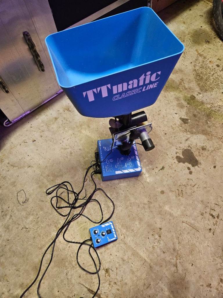 Table Tennis Robot For Sale - ttmatic 2002