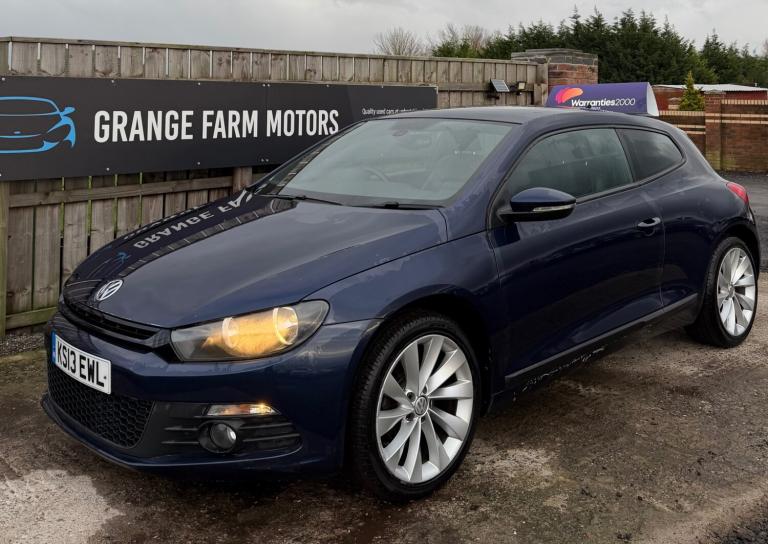 2013 Volkswagen Scirocco 2.0 TDi BlueMotion Tech GT 3dr [Nav/Leather] COUPE Diesel Manual
