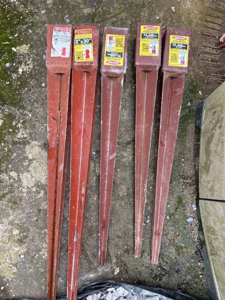 Fence post holders - metpost