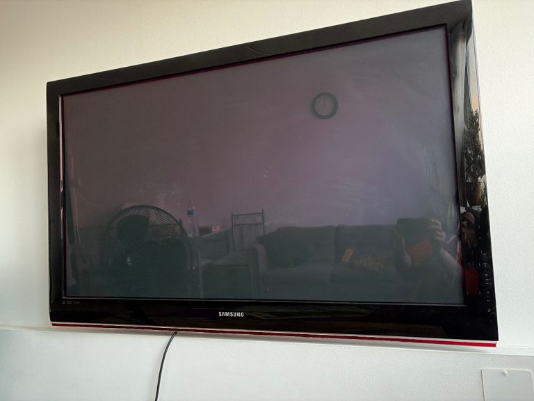 A plasma tv 