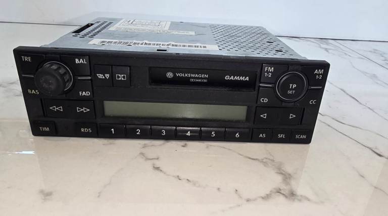 VOLKSWAGEN GOLF MK4 OEM Gamma Cassette Car Radio Player Stereo Head Unit 6NO 035 188