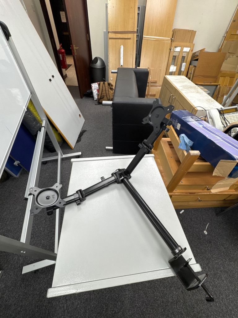 Computer monitor desk stand - collect from Telford TF1