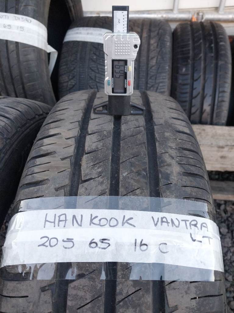 Part worn tyres Hankook 205 65 16C - set of 2