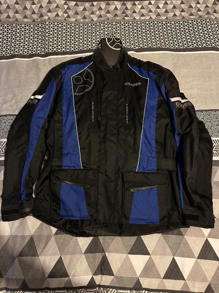 Oxford Textile Motorcycle Jacket 2XL/EUR 46