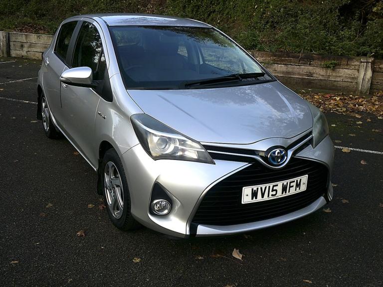 2015 Toyota Yaris 1.5 Hybrid Icon 5dr CVT HATCHBACK Petrol/Electric Hybrid Automatic