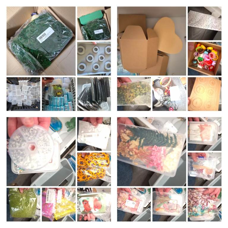 Craft items. Mixed huge job lot 100s of£££