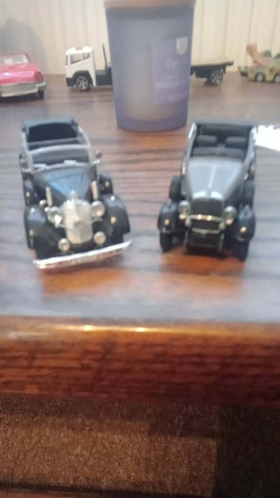 two model cars