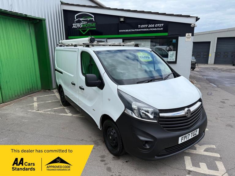 2017 Vauxhall Vivaro 1.6 CDTi 2900 ecoFLEX Panel Van 5dr Diesel Manual L1 H1