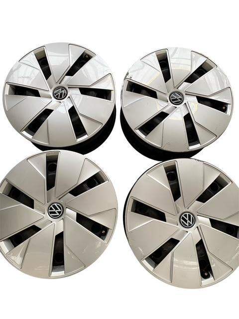 Original 18-inch Steel Rims VW ID.3 with Wheel Trims - Original VW Parts