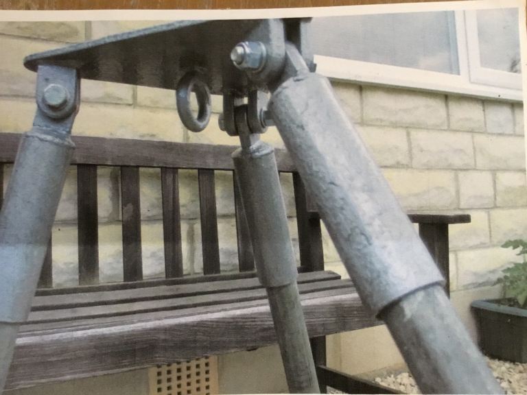 Tripod type lifting head