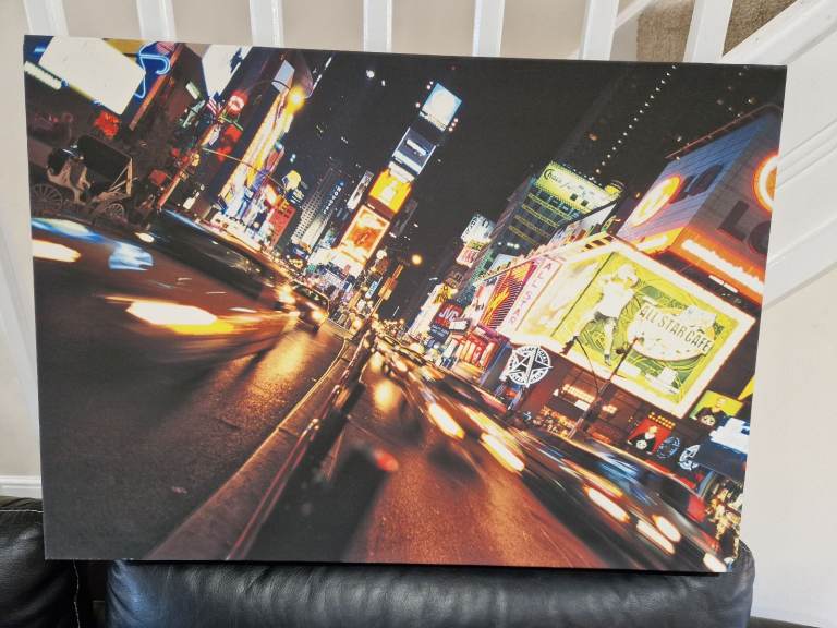 New York Street Canvas