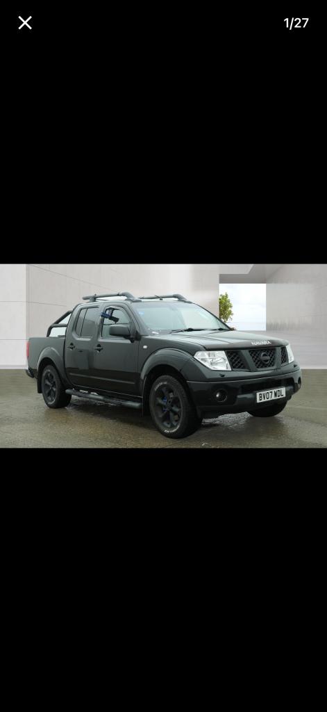 2007 Nissan Navara Double Cab Pick Up Aventura 2.5dCi 4WD Auto PICK UP Diesel Automatic