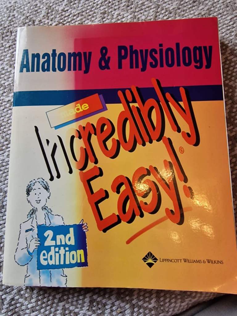 Anatomy & Physiology Made Incredibly Easy! 2nd Ed. Book – Good Condition