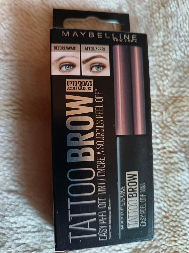 Maybelline Tattoo Brow Easy Peel Off Tint – New
