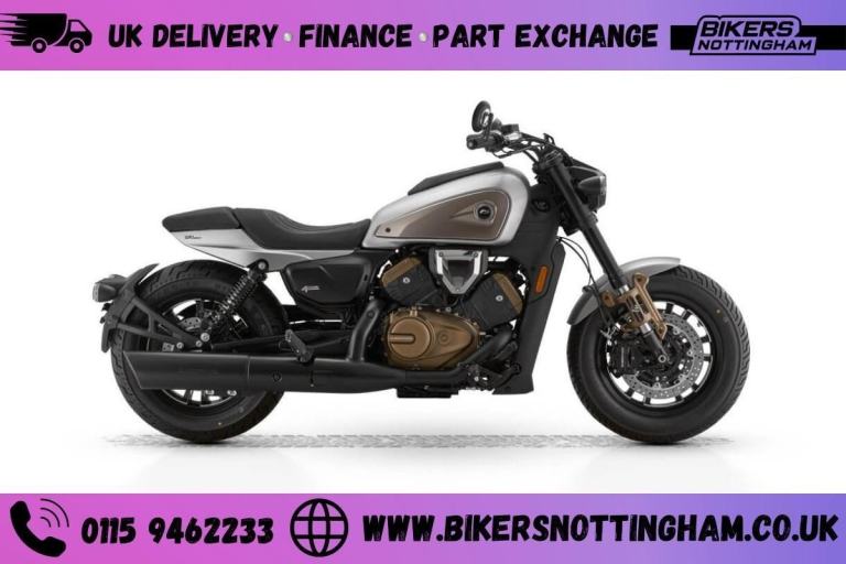 QJ Motor SRV 600 V4 2025 **V4 67hp cruiser!*