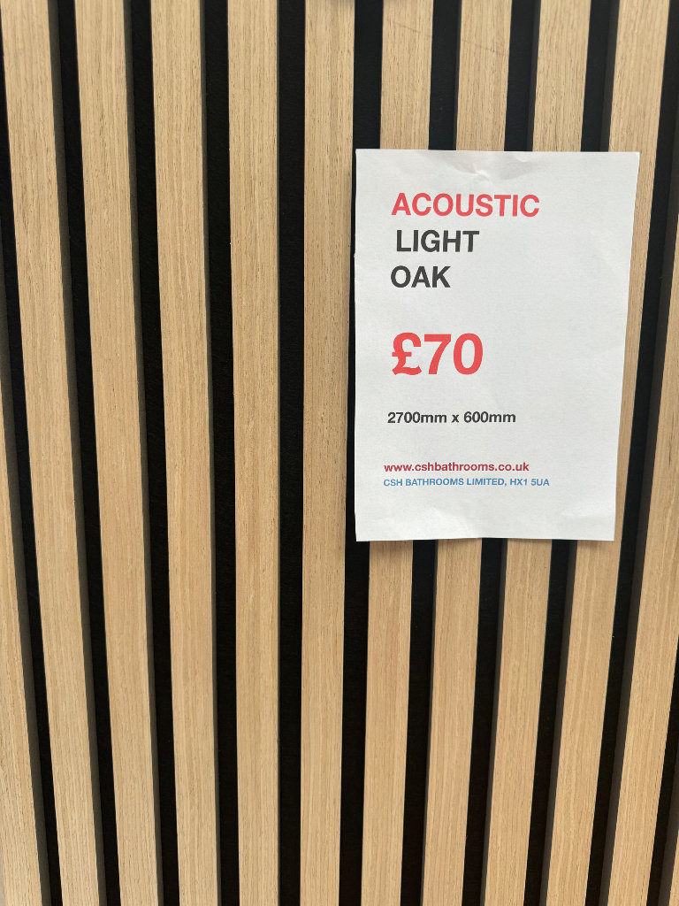 PVC Cladding 2950x250x8mm, wall & ceiling wetwall bathrooms cladding
