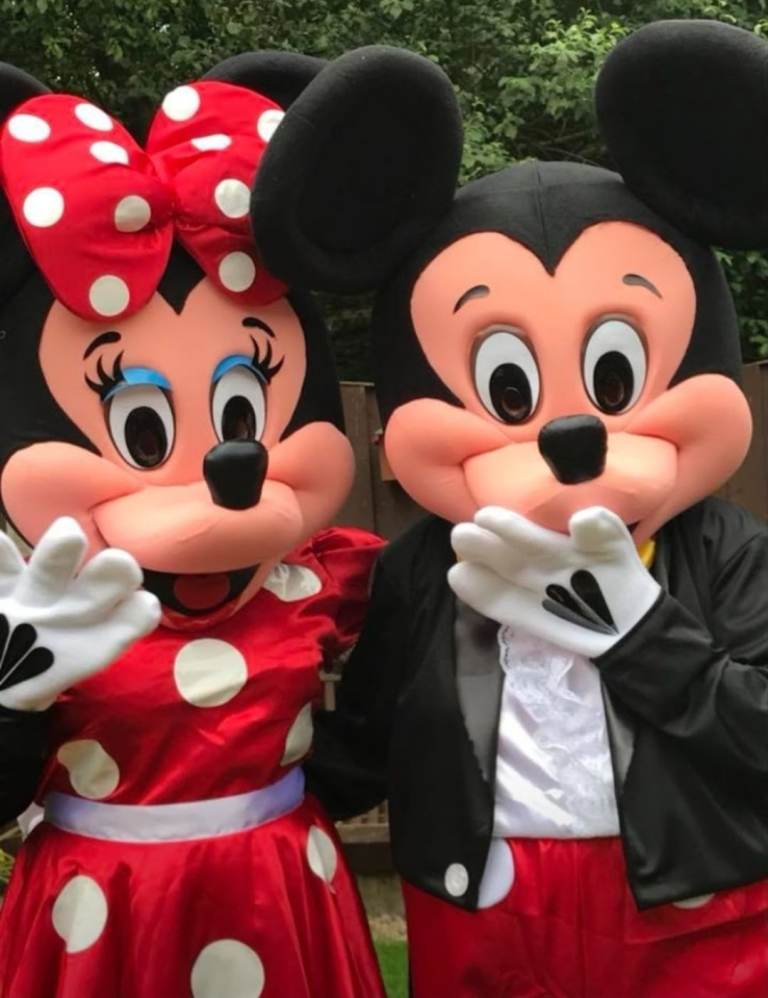 Hire Mickey & Minnie Mascots £25 each 