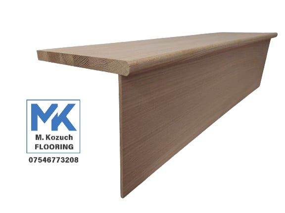 Solid Oak stairs cladding kit systems