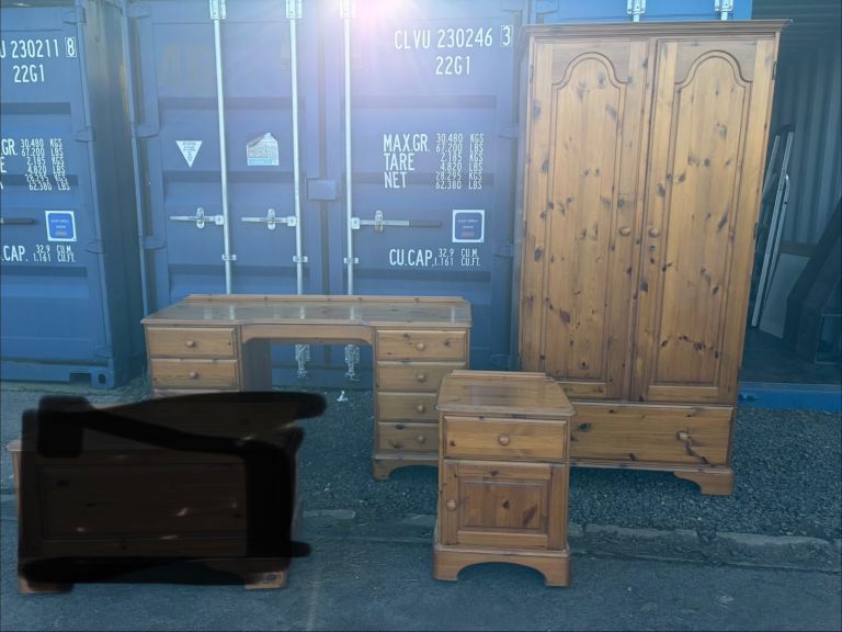 Ducal antique pine bedroom furniture 