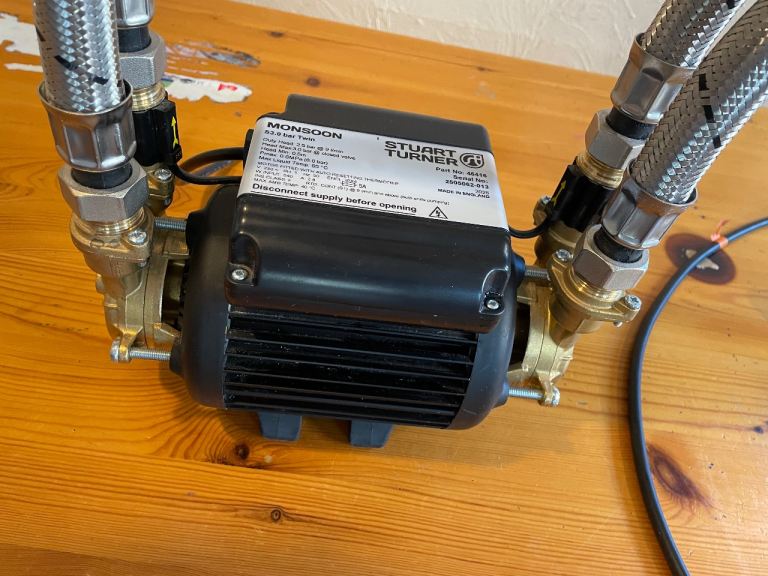Stuart Turner Monsoon 3 Bar Twin Shower Pump 2025