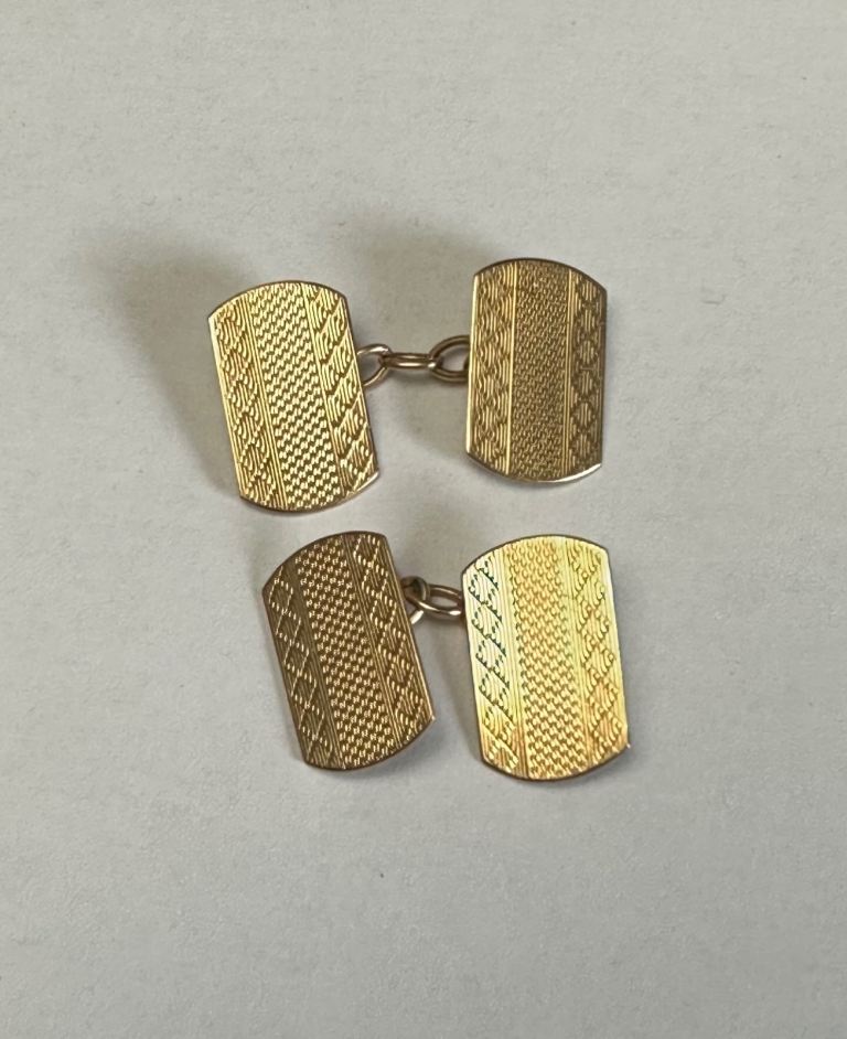 9Ct Gold Cufflinks
