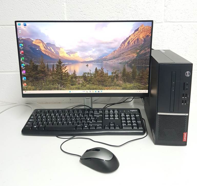 Super Fast Lenovo PC Computer, 6-core i5-10th Gen, 16GB RAM, 240GB Storage, MS Office 2021