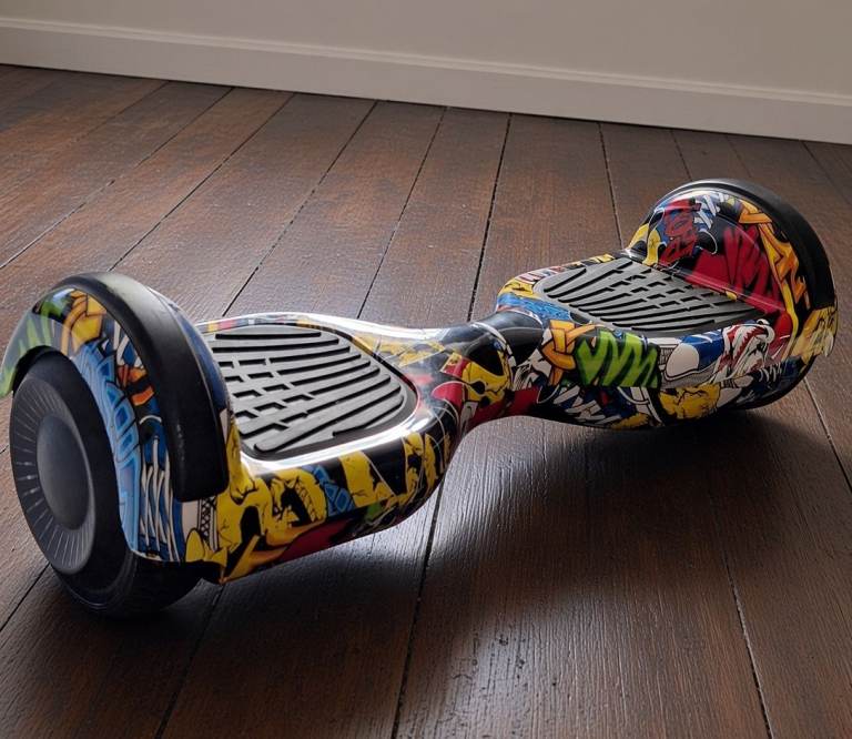 Hoverboard with Graffiti Design – As Good As New