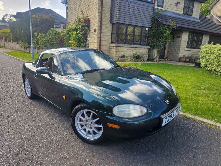★MAZDA MX-5 1.8 "SE" ★(1 OF 500) RARE GREEN MX5 ROADSTER TAN SOFTOP+HARDTOP EXCELLENT EXAMPLE ★79K! 