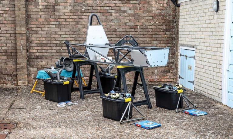 1976 VAN DIEMEN RF 76 PROJECT  Manual
