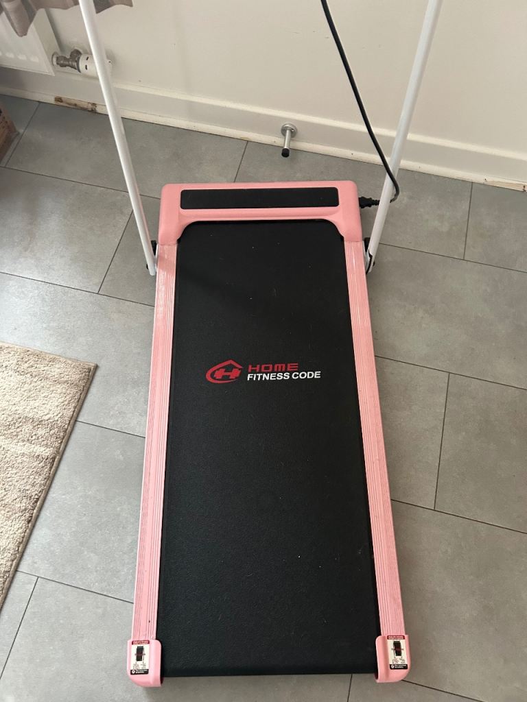 HOME FITNESS CODE Pink Treadmill – As Good As New