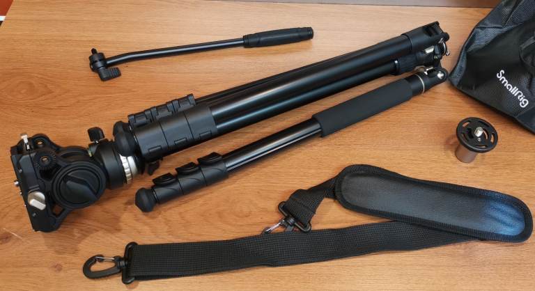 SMALLRIG CT210 Video Tripod, 75"... (RRP £134)