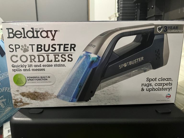 Beldray Spotbuster Cordless Carpet Cleaner – Good condition
