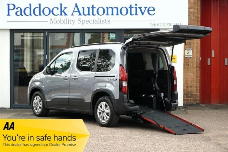 Peugeot Rifter BLUEHDI ALLURE, Disabled, Wheelchair Accessible Vehicle, WAV.