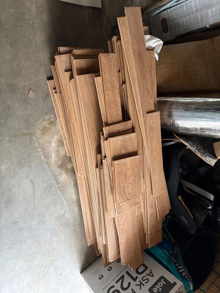Laminate wood flooring £80