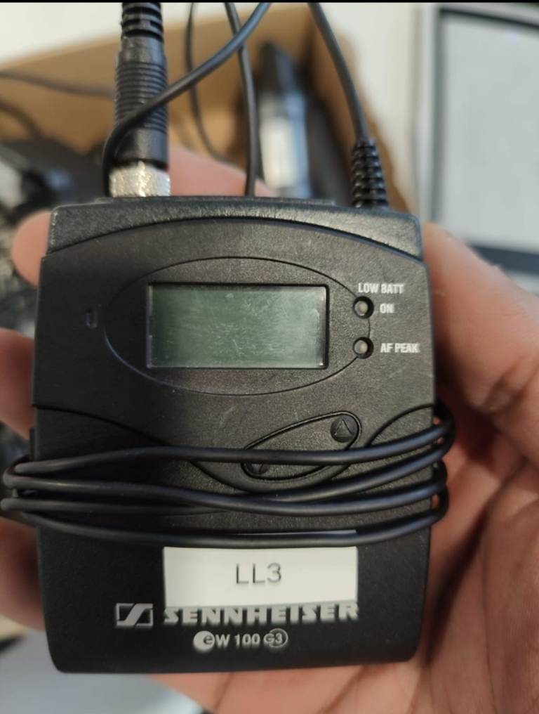 Sennheiser wireless microphones