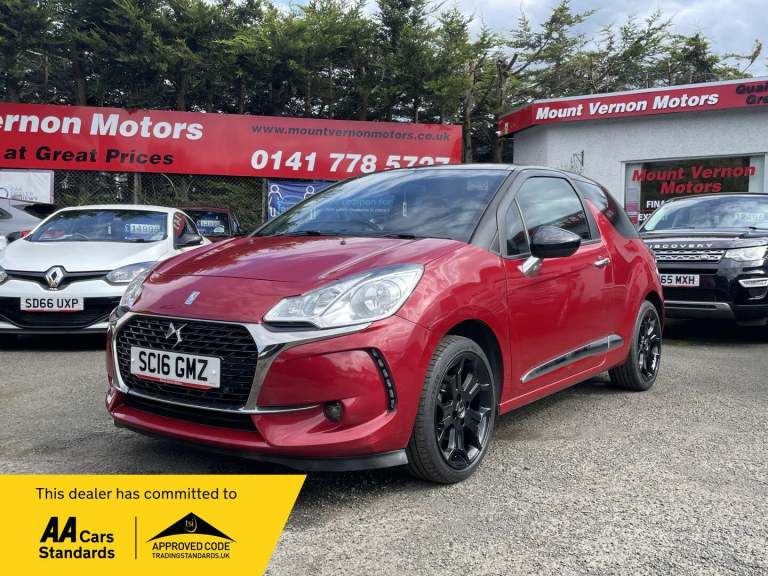 2016 DS Automobiles DS 3 1.2 PureTech Elegance EAT6 Euro 6 (s/s) 3dr HATCHBACK Petrol Automatic